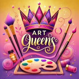 Art Queens Coloring Book - First Edition