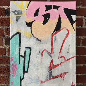 Graffiti #1 (Uncle Strawberry Canvas Painting)