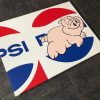 Orson the Pepsi Pig (Uncle Strawberry Canvas Painting)
